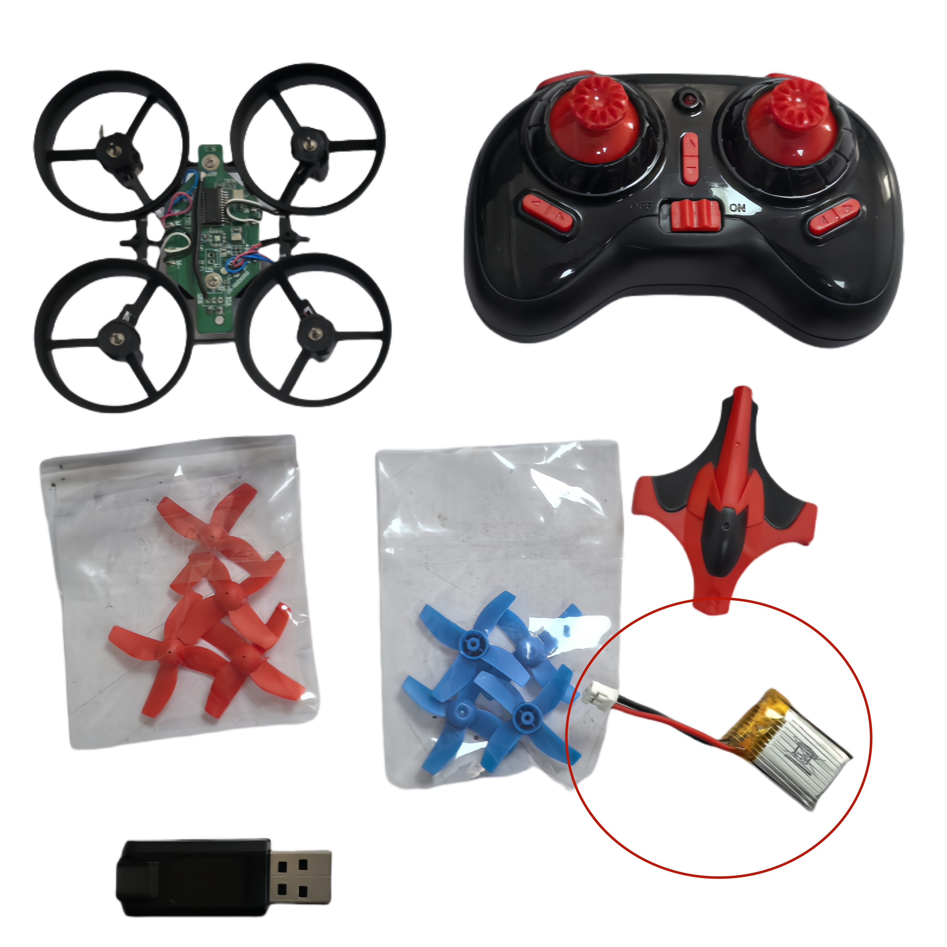 Drone Kit Octocopter - DIY RC Drone Parts 2.4GHz Eachine