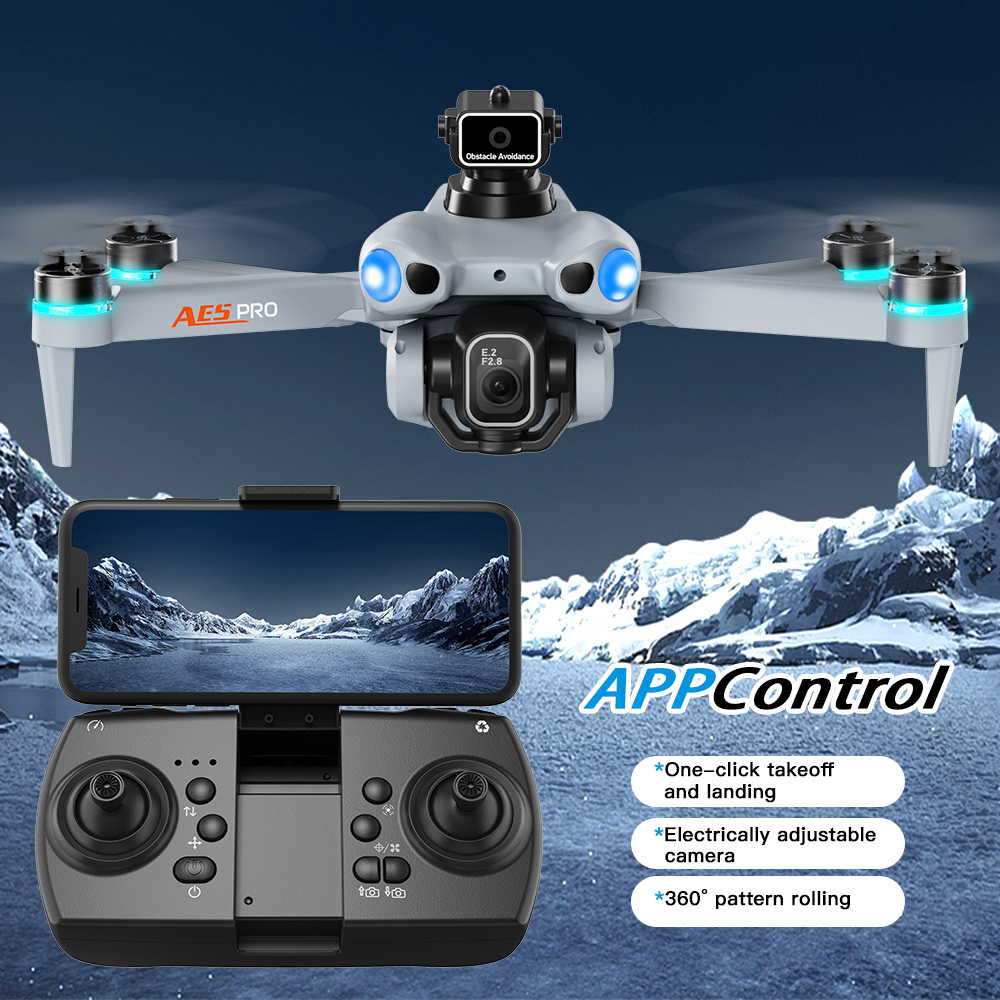 2026 New AE5 Pro Drone 8K HD 4 - Drone Kit Tricopter ulasan dan harga