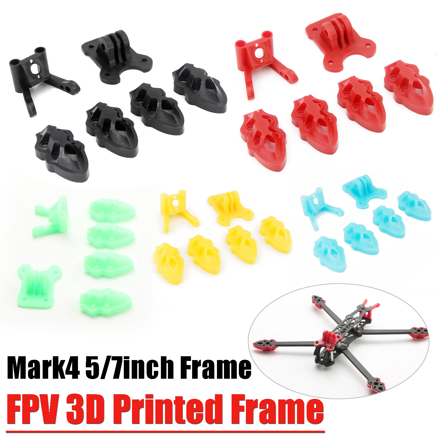 Mark4 5inch / 7inch FPV Frame  - Drone Kit Octocopter ulasan dan harga