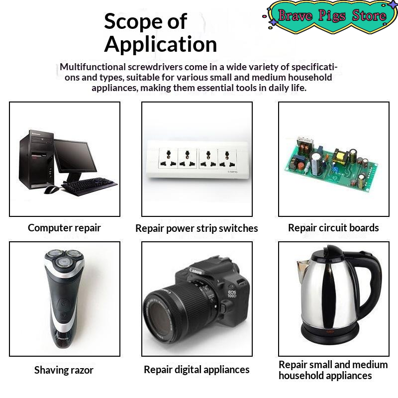 [HM]Mini Screwdriver Set 12 In - Drone Kit With Camera ulasan dan harga