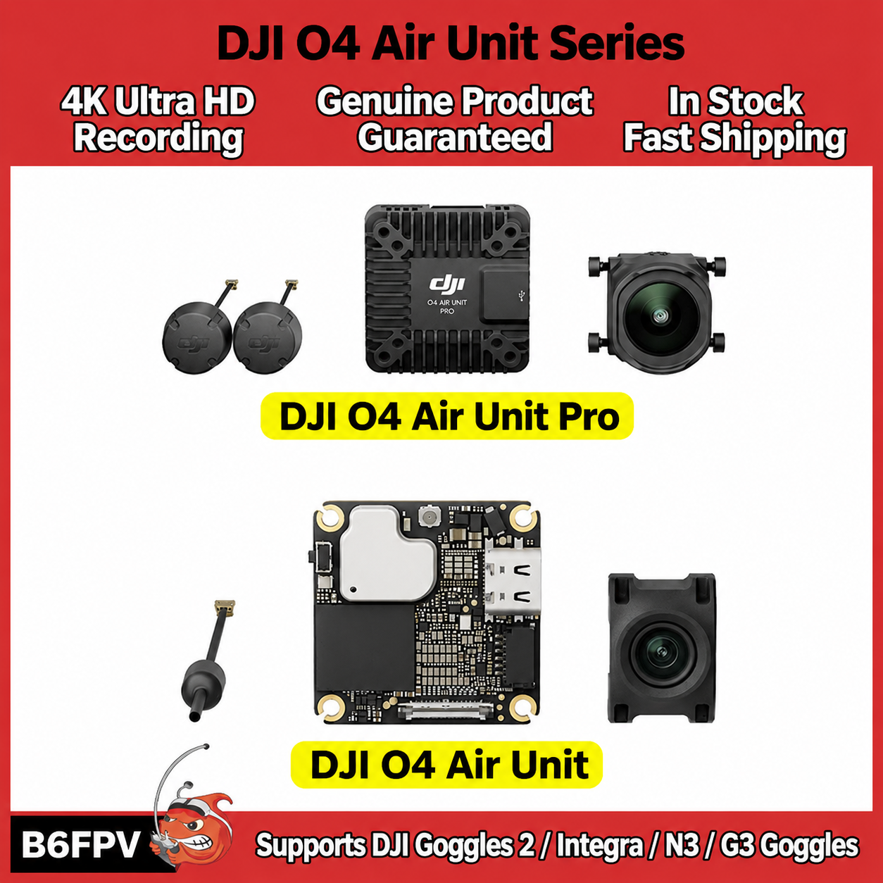 DJI O4 Air Unit Series Flagshi - Drone Kit Long Range ulasan dan harga